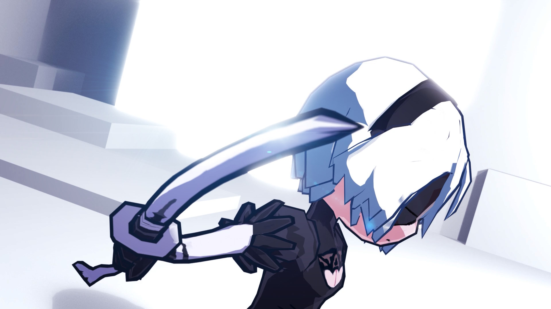 Nier Automata low poly prologue recreation