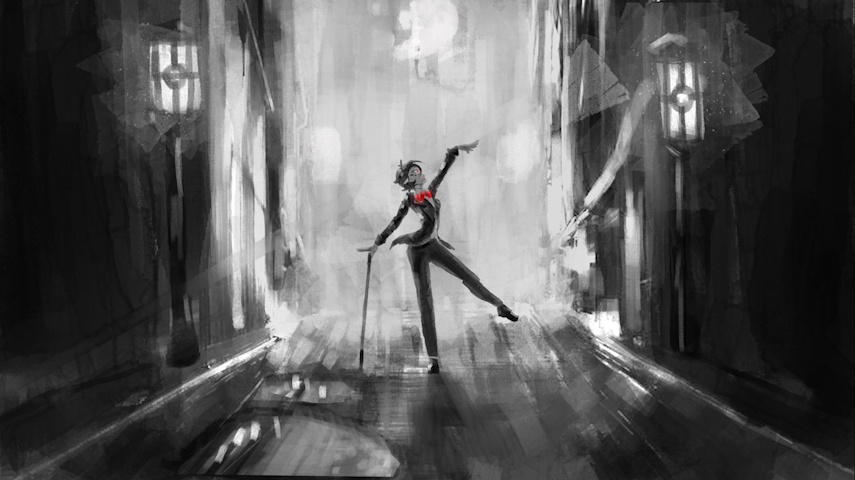 Concept art of my short Consciously
