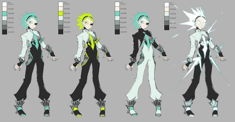 Holo - Design and alternate colors